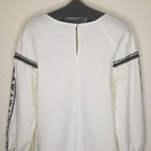 a.n.a. Embellished Embroidered Blouse - Picture 5 of 16